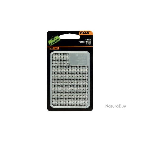 Edges Pellet Pegs Clear : 11Mm