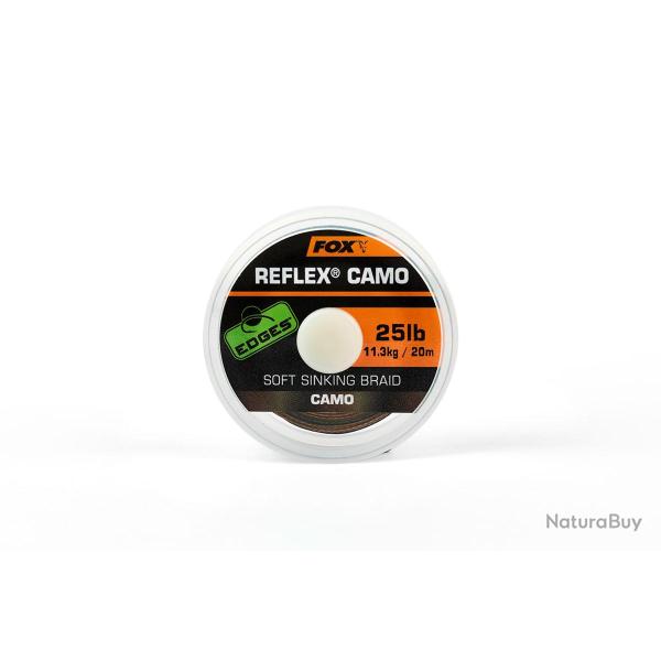 Tresse Fox Edges(TM) Reflex Camo 35Lb X20M