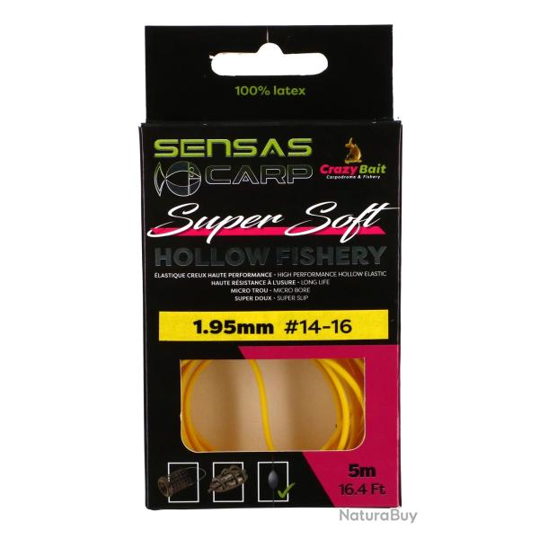 Elastique Sensas Hollow Fishery Super Soft 1.95Mm