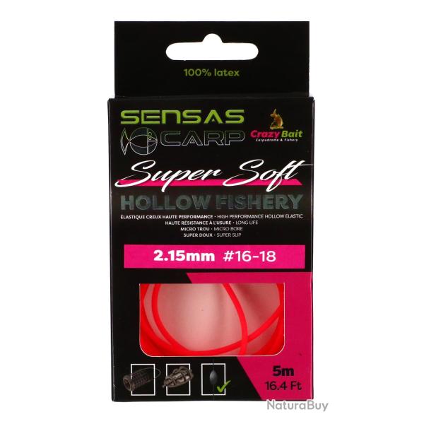 Elastique Sensas Hollow Fishery Super Soft 2.15Mm
