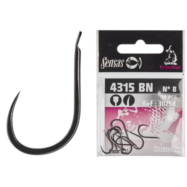 Hamecons Crazy Bait Barbless 4315 N'12