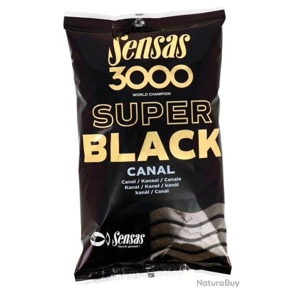 Amorce Sensas 3000 Super Black Canal 1Kg