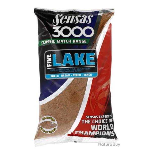 Amorce Sensas 3000 Fine Lake 1Kg