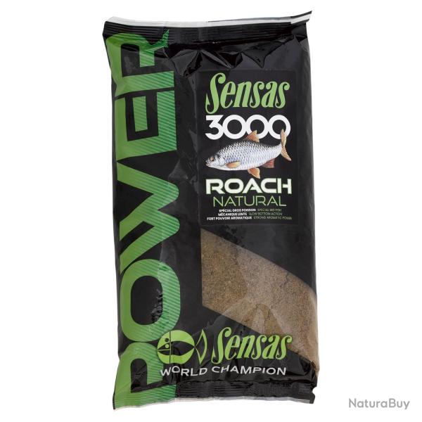 Amorce Sensas 3000 Power Roach Natural 1Kg