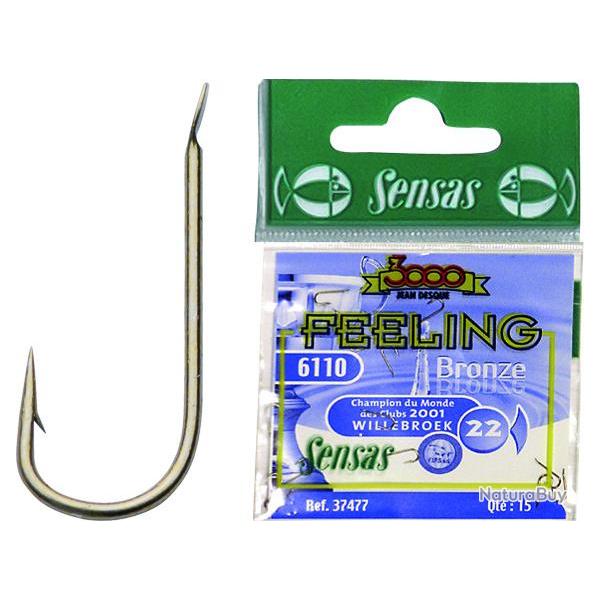 Sachet Hamecons Sensas 6110 Bronze : 24