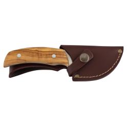 COUTEAU DEPOUILLEUR CUDEMAN MANCHE OLIVIER