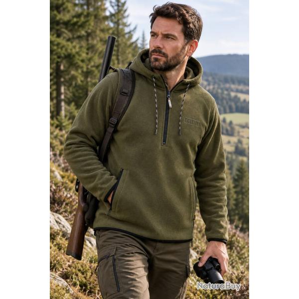 Veste polaire Game Alpine Kaki