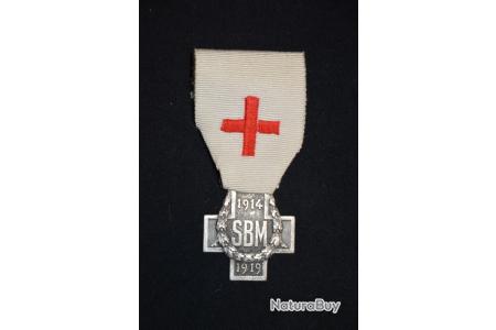 Médaille Croix Rouge 1864-1866.Secours Aux Blessés