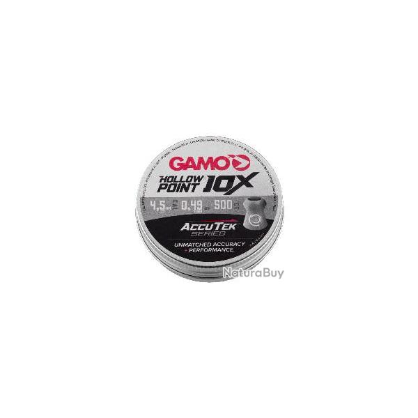 500 PLOMBS GAMO HOLLOW POINT ACCUTECK 4.5MM