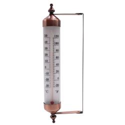 Thermom&egrave;tre ext&eacute;rieur mural 24,5 x 8,2 x 3,6 cm