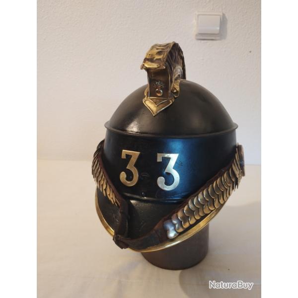 CASQUETTE DE FEU,Franais  seconde Empire 1851-1870