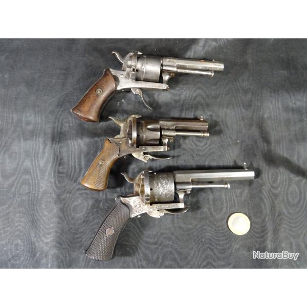 rvolver  broche lot de trois pices remise en tat ou pour pices (03)