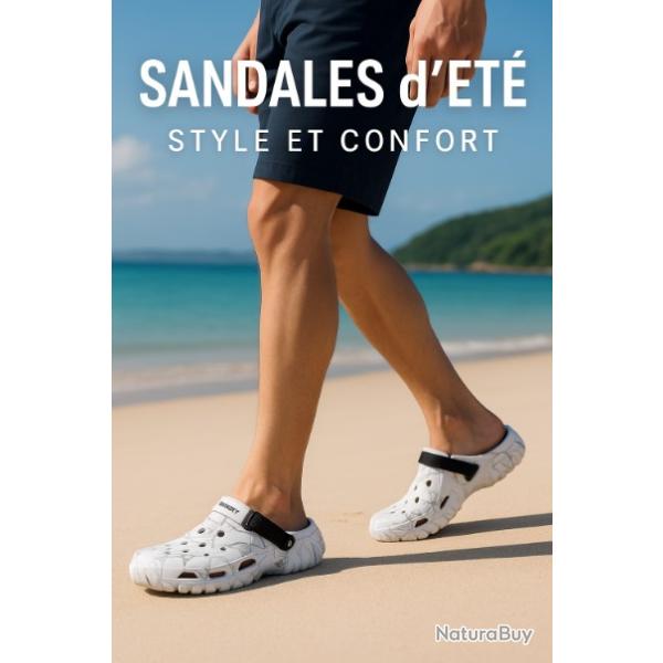 Sandales d'�t� Confortable L�g�re Anti-D�rapante Tongs Pantoufles Maison Jardin LIVRAISON GRATUITE