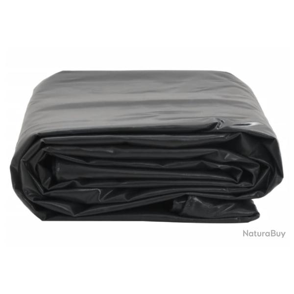 B�che anthracite 2x3 m 650 g/m� - Toile PVC robuste pour protection ext�rieure