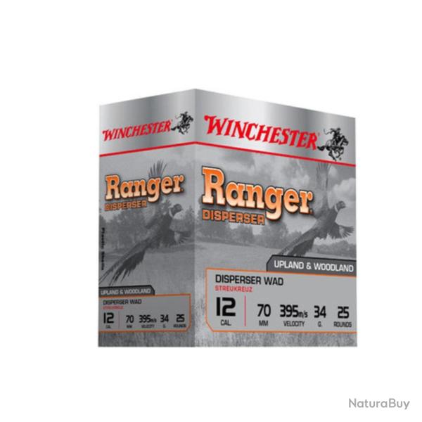 Cartouches WINCHESTER RANGER DISPERSER Cal.12/70 PB N�6