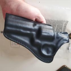 Holster king cobra cuir revolver gaucher
