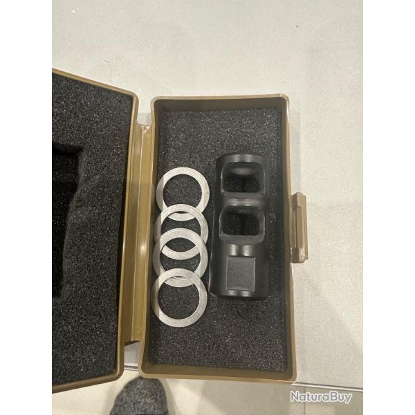 Frein de bouche audere imp�rium 18x100 cal 30 comme neuf tirer 50 cartouches