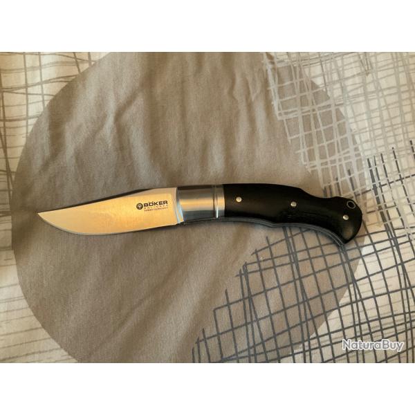 VEND COUTEAU PLIANT BOKER SOLINGEN BOXER BY RAPHA�L DURAND .