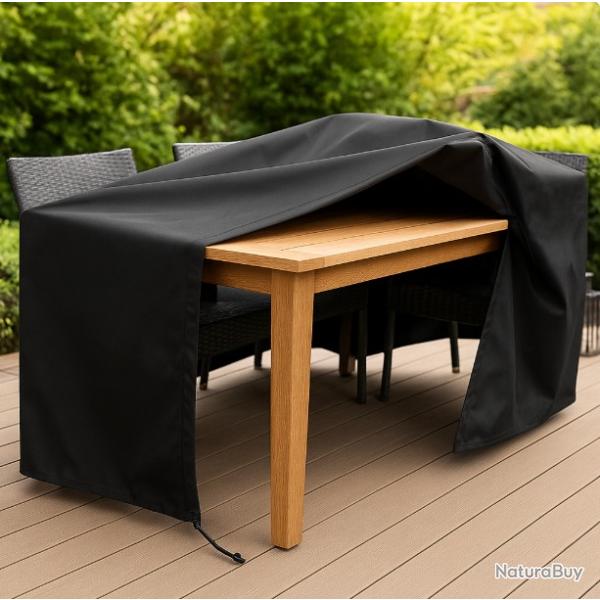 Housse de Salon de Jardin Ext�rieur Protection 231x231x90cm B�che Canap� Chaises Table Barbecue