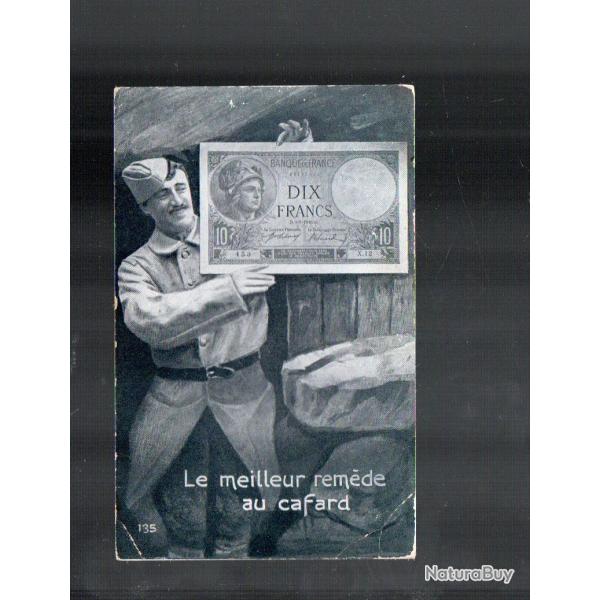 le meilleur rem�de au cafard militaire et billet de dix francs
