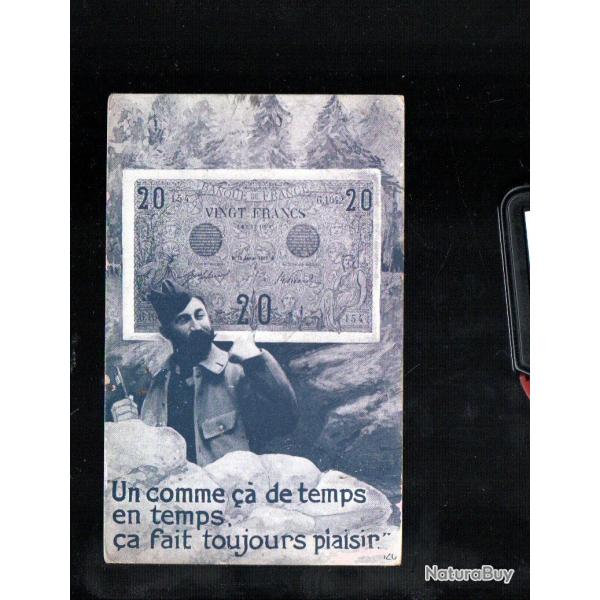 un comme �a de temps en temps �a fait toujours plaisir militaire et billet de vingt francs