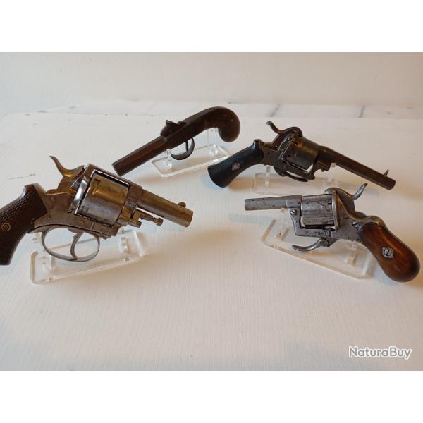 lot cat�gorie d 380 bulldog 7 mm  broche Vel dog 6mm broche pistolet coffre