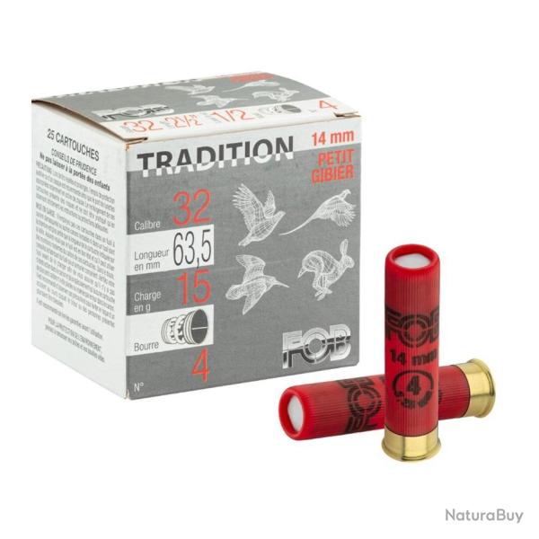 FOB TRADITION 14mm 15G BG PB7 FOBX25