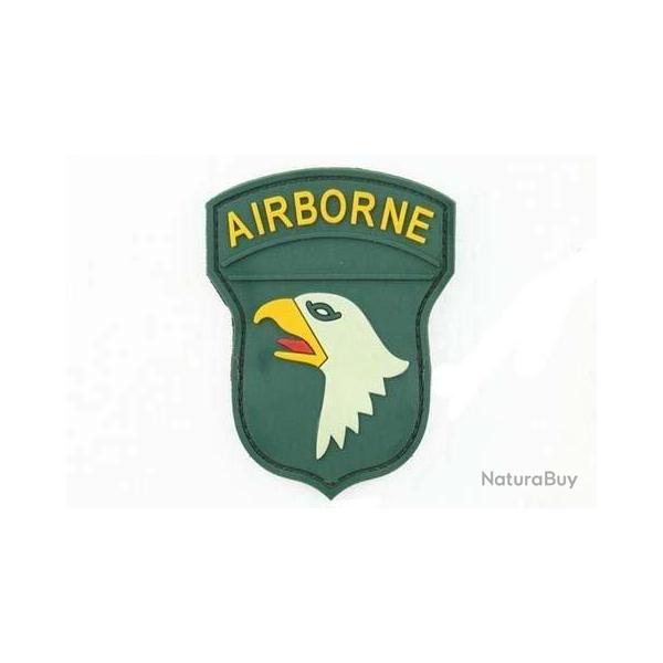 Patch 3D PVC Airborne 100st (101 Inc) Vert