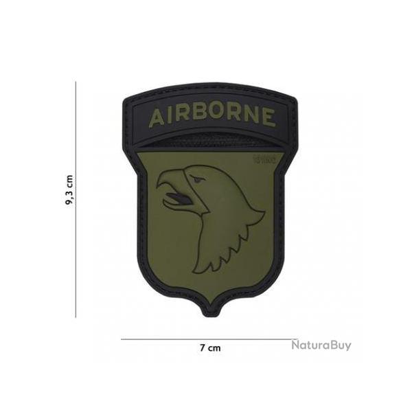 Patch 3D PVC Airborne 100st (101 Inc) OD
