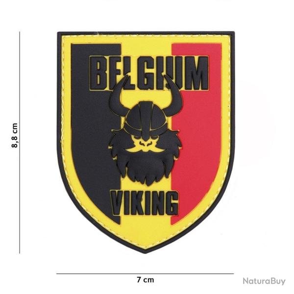Patch 3D PVC Belgique Viking (101 Inc) Jaune