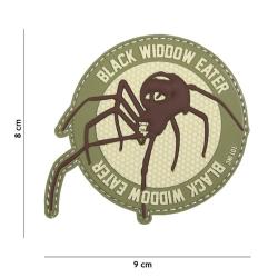 Patch 3D PVC Black Widdow Eater (101 Inc) D&eacute;sert