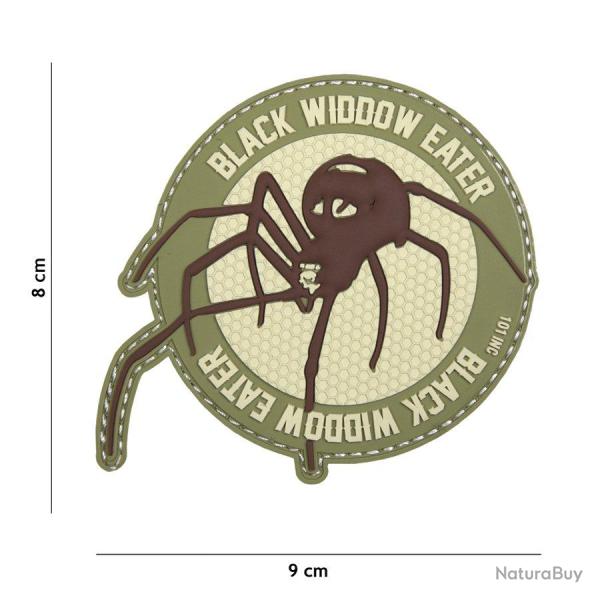 Patch 3D PVC Black Widdow Eater (101 Inc) D�sert
