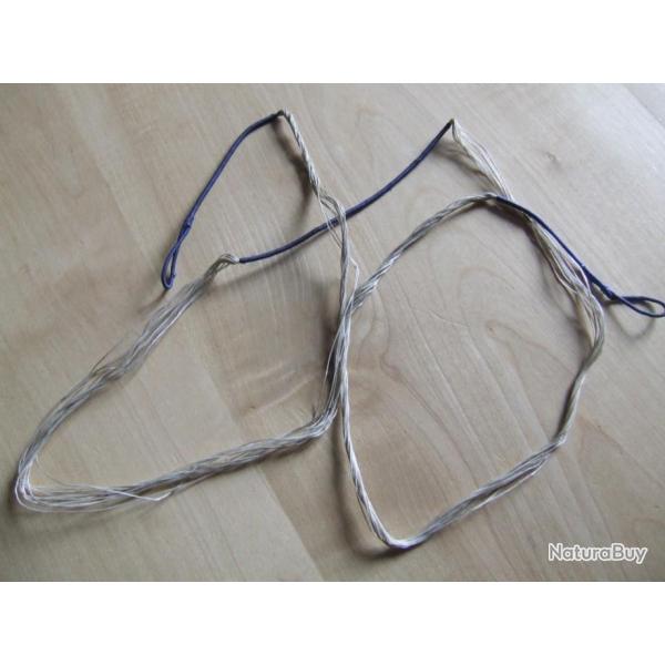 Corde d'arc en DACRON 60 pouces / 153 cm de marque OLYMPE (France ) NEUVE pas arbal�te