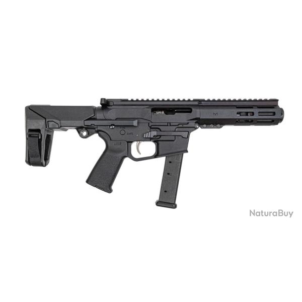 Carabine PSA Gen4 4" 9mm 1/10 GX 6" Lightweight Hex M-Lok MOE+ EPT HBPDW Pistol , Black