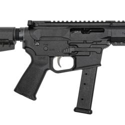 Carabine PSA Gen4 4" 9mm 1/10 GX 5" Lightweight Hex M-Lok MOE EPT Shockwave Pistol
