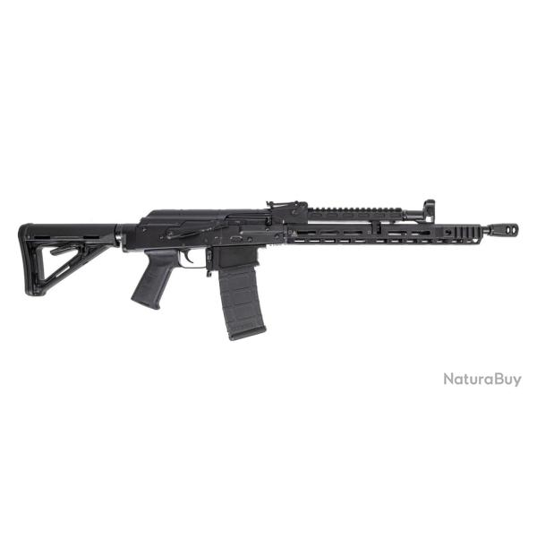 Carabine PSA AK-556 with Soviet Arms 13.5" Rail and Gas Tube, M4 Stock, Toolcraft Trunnion, Bolt, an