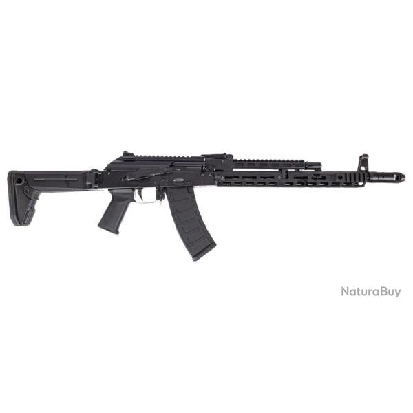 Carabine PSAK-74 Rifle with Soviet Arms 13.5" Rail & Gastube, ALG Trigger, Zhukov Stock, Black