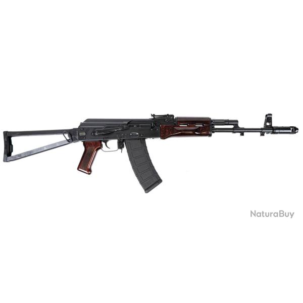 Carabine PSAK-74 Triangle Side folding rifle with Toolcraft Trunnion, Bolt, and Carrier, Plum Gloss