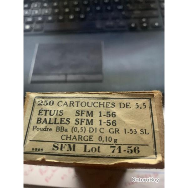 MAS 45 munitions r�glementaires 22lr- 250 cartouches