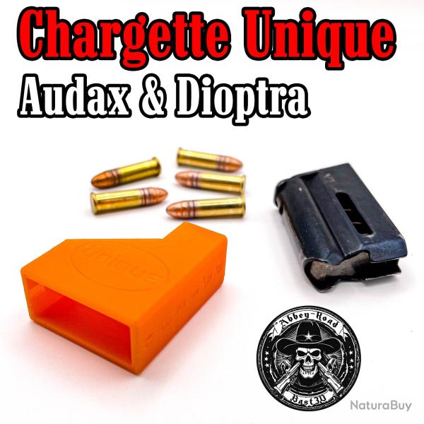 Chargette Unique Audax Dioptra Modle T 22lr - Orange - Bast3D
