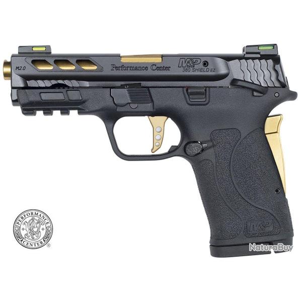 Pistolet S&W M&P 380 Shield M2.0 Performance Center Gold Ported Barrel Occasion