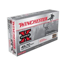 MUNITIONS WINCHESTER 45-70GVT 300G JHP X20