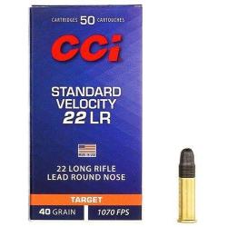 Munition CCI 22lr Standard X50