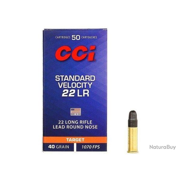 MUNITION CCI 22LR STANDARD X50