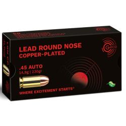 MUNITIONS GECO 45 AUTO LEAD ROUND NOSE 230GR X50