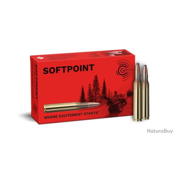 MUNITIONS GECO 280 REM Demi-Blinde SOFT POINT 165GR X20