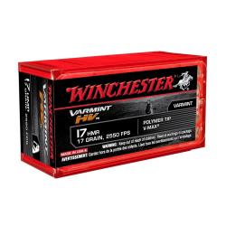 MUNITIONS 17HMR VARMINT HV 17GR V-MAX X50