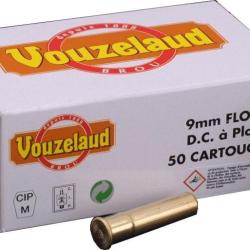 MUNITION 9MM FLOBERT À GRENAILLE PB7.5 X50