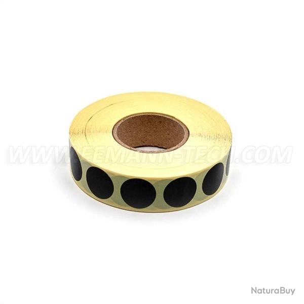 GOMMETTES POUR CIBLE NOIR 20MM X2000