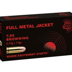 MUNITIONS GECO 7.65 BROWNING FMJ X50